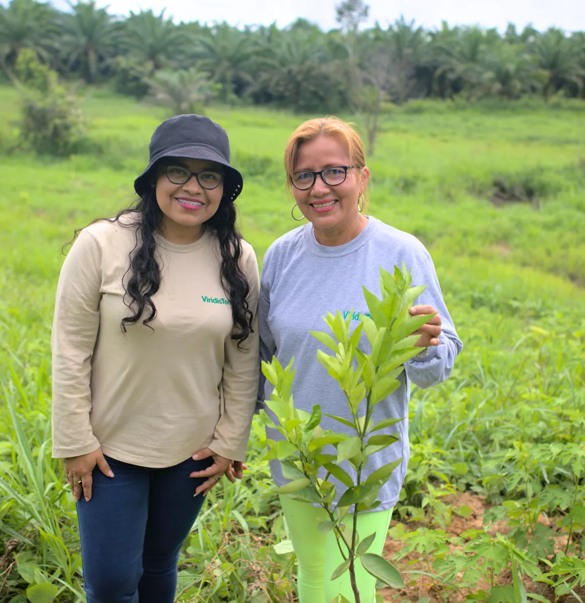 Emprendedora forestal de Viridis Terra.